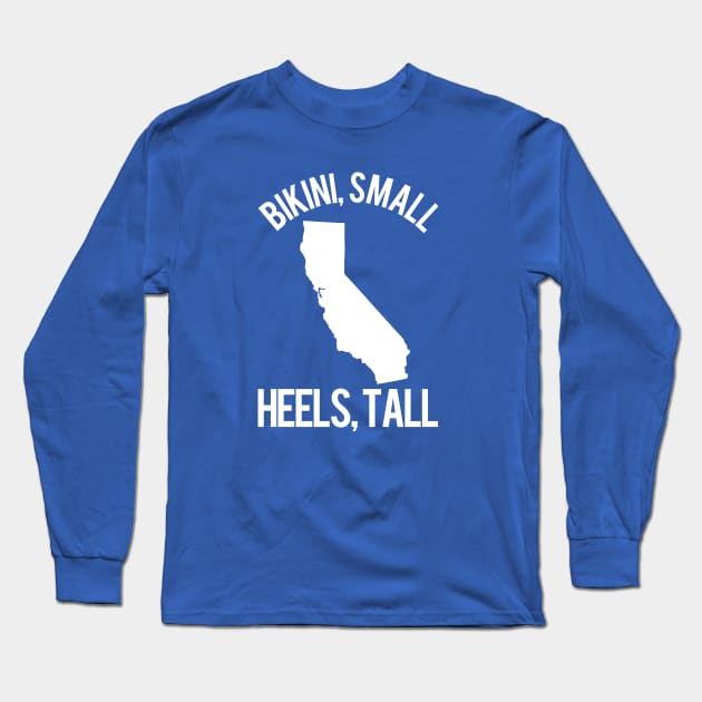 Bikini Small Heels Tall Long Sleeve T-Shirt by PopCultureShirts